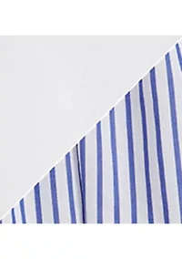 Girls 2-6x Polo Bear Striped-Skirt Fleece Dress