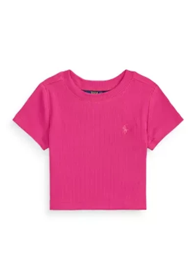 Girls 2-6 Ribbed Boxy T-Shirt