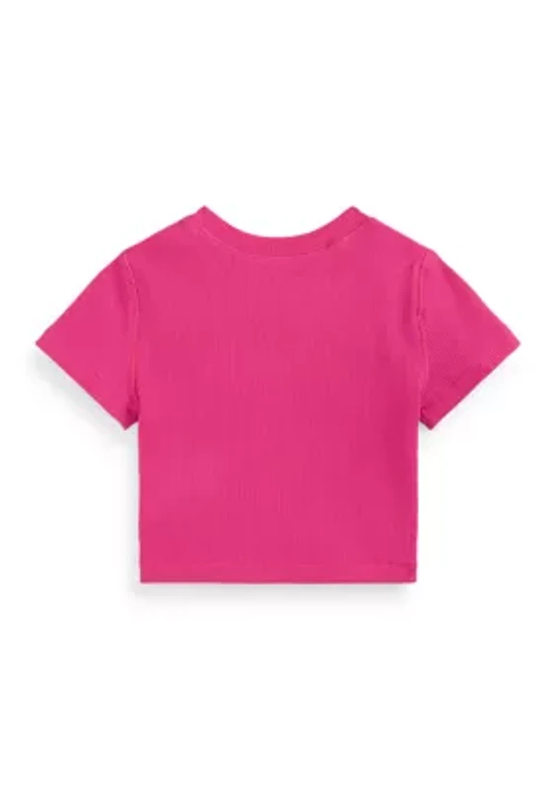 Girls 2-6 Ribbed Boxy T-Shirt