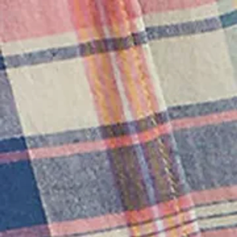 Girls 2-6 Plaid Cotton Wrap Skort