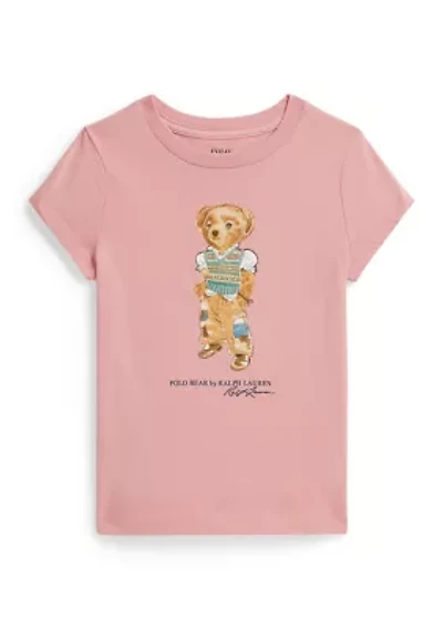 Girls 2-6x Polo Bear Cotton Jersey T-Shirt