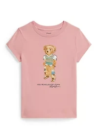 Girls 2-6x Polo Bear Cotton Jersey T-Shirt
