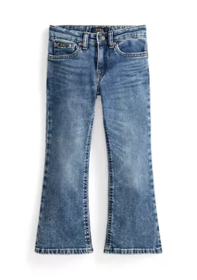Girls 4-6x Flared Stretch Jeans