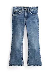Girls 4-6x Flared Stretch Jeans