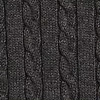 Girls 7-16 Mini-Cable Cotton Cardigan
