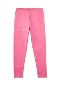 Girls 7-16 Stretch Cotton Jersey Leggings