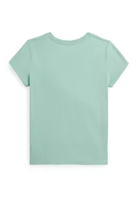 Girls 7-16 Cotton Jersey Crewneck T-Shirt