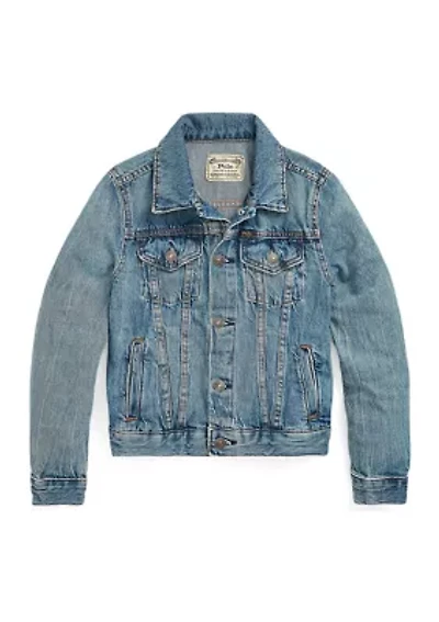 Girls 7-16 Denim Trucker Jacket