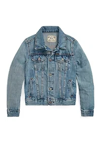 Girls 7-16 Denim Trucker Jacket