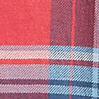 Girls 7-16 Plaid Cotton Twill Shirtdress