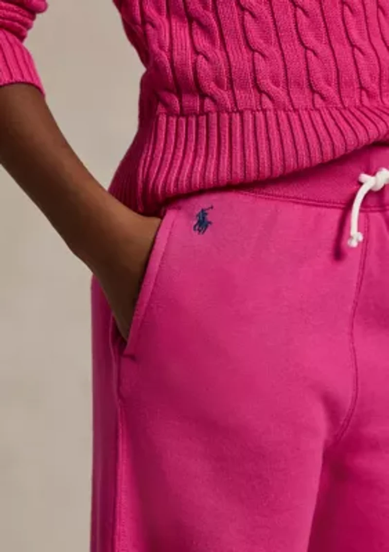 Girls 7-16 Fleece Wide Leg Sweatpants