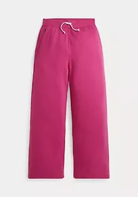 Girls 7-16 Fleece Wide Leg Sweatpants