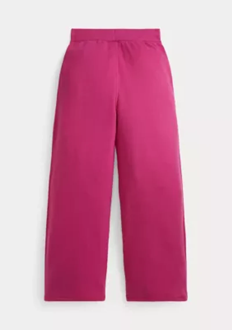 Girls 7-16 Fleece Wide Leg Sweatpants
