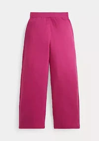 Girls 7-16 Fleece Wide Leg Sweatpants