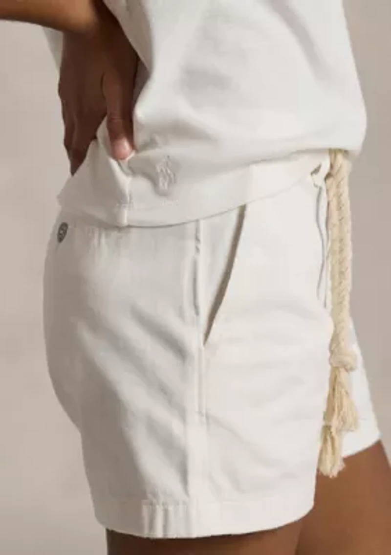 Girls 7-16 Cotton Chino Shorts