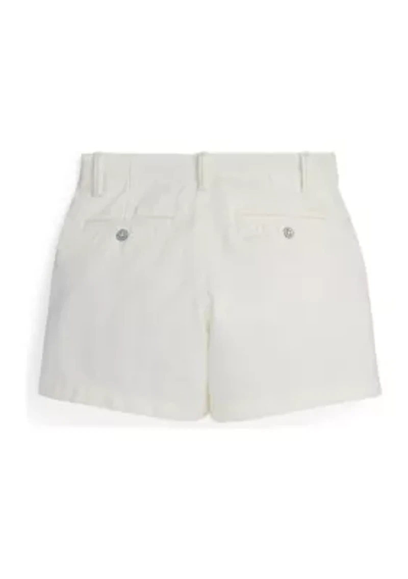 Girls 7-16 Cotton Chino Shorts