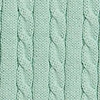 Girls 7-16 Mini-Cable Cotton Polo Sweater