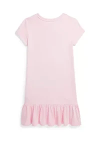 Girls 7-16 Tropical Logo Cotton Jersey T-Shirt Dress