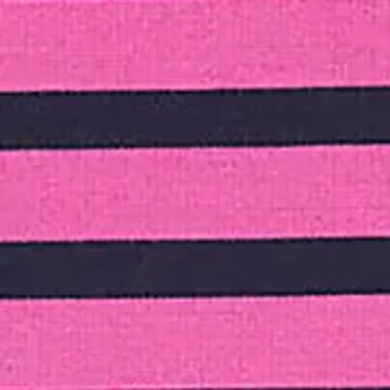 Girls 7-16 Striped Ponte Dress