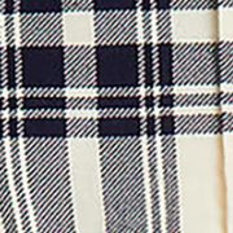 Girls 7-16 Plaid Cotton Twill Shirtdress