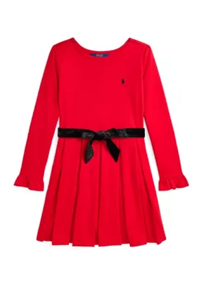 Girls 7-16 Pleated Ponte Dress