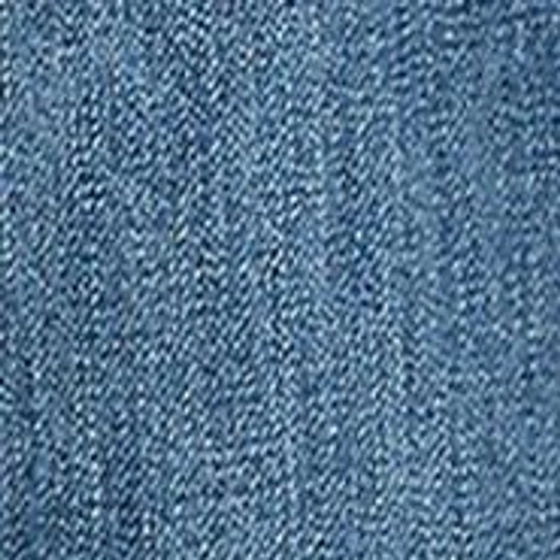 Girls 7-16 Logo Wide Leg Jeans