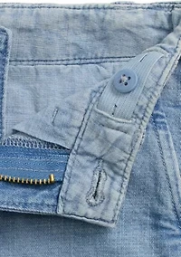 Girls 7-16 Cotton Denim Shorts