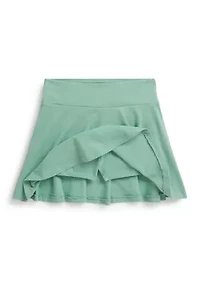 Girls 7-16 Stretch Mesh Skort