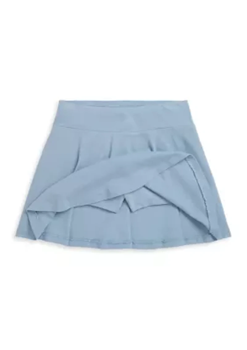 Girls 7-16 Stretch Mesh Skort