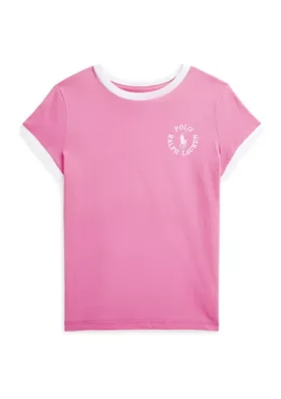 Girls 7-16 Big Pony Logo Cotton Jersey T-Shirt
