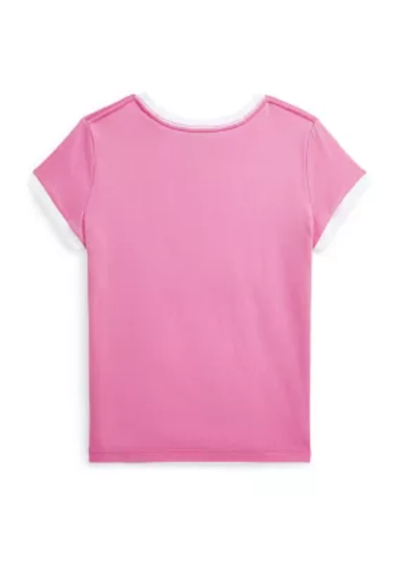Girls 7-16 Big Pony Logo Cotton Jersey T-Shirt