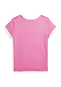 Girls 7-16 Big Pony Logo Cotton Jersey T-Shirt