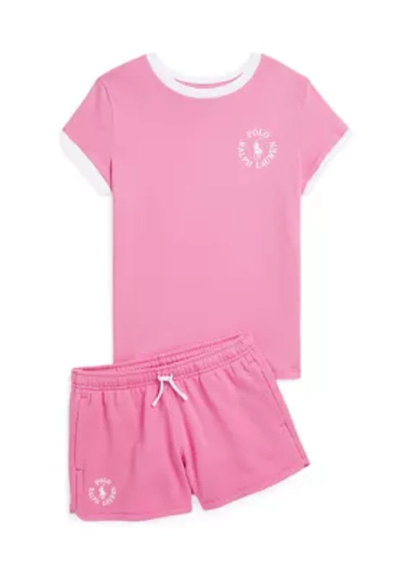 Girls 7-16 Big Pony Logo Cotton Jersey T-Shirt