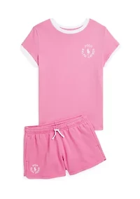 Girls 7-16 Big Pony Logo Cotton Jersey T-Shirt