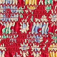 Girls 7-16 Floral Smocked Cotton Jersey Top