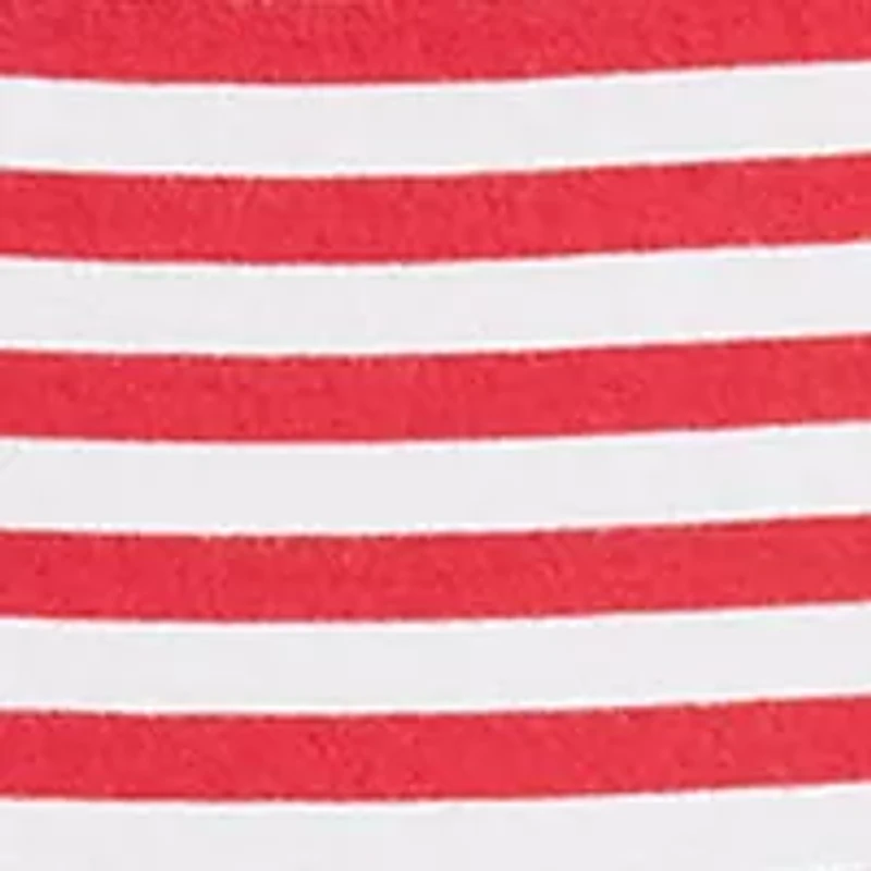 Girls 7-16 Striped Ruffled Cotton Jersey Dress