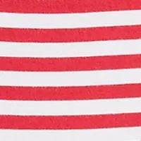 Girls 7-16 Striped Ruffled Cotton Jersey Dress