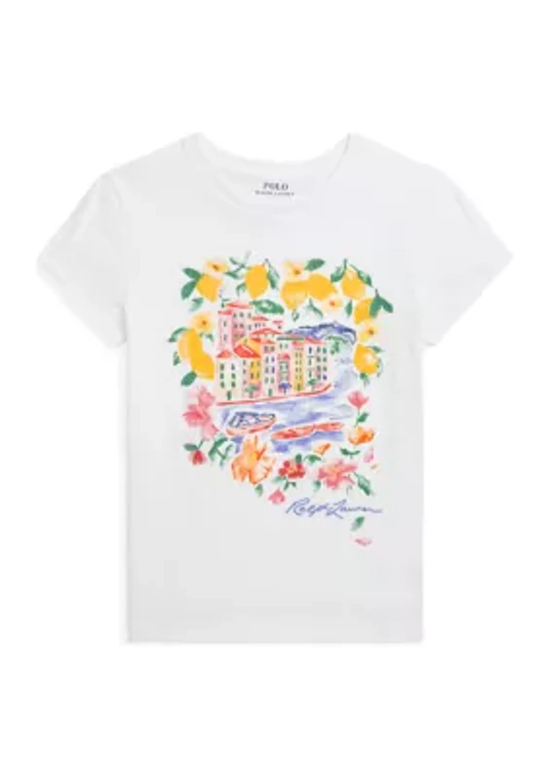 Girls 7-16 Cotton Jersey Graphic T-Shirt
