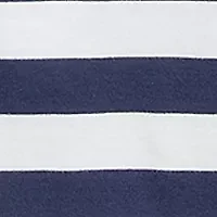Girls 7-16 Striped Polo Bear Cotton T-Shirt Dress