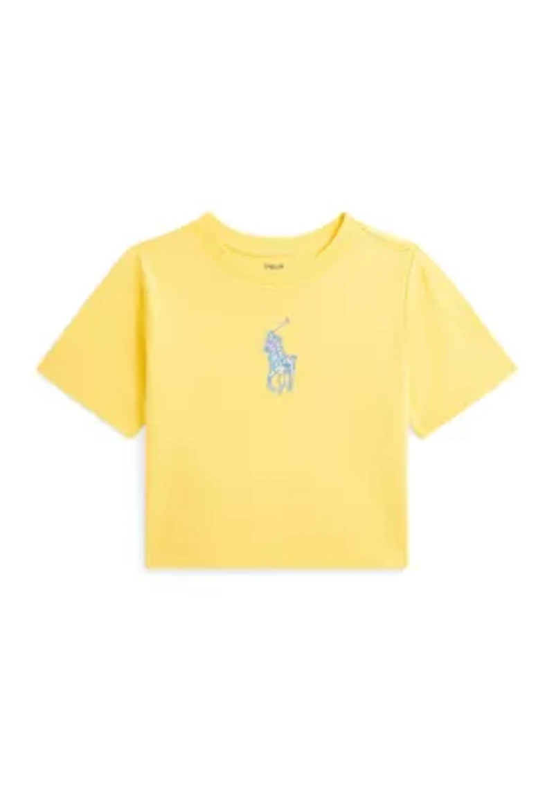 Girls 7-16 Big Pony Cotton Jersey Boxy T-Shirt