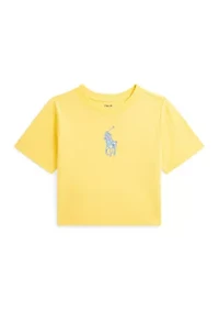 Girls 7-16 Big Pony Cotton Jersey Boxy T-Shirt
