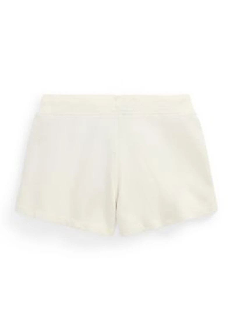 Girls 7-16 Flag-Appliqué French Terry Shorts