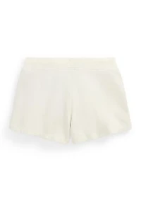 Girls 7-16 Flag-Appliqué French Terry Shorts