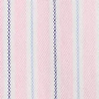 Girls 7-16 Striped Oxford Mesh Boxy Polo Shirt