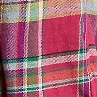 Girls 7-16 Plaid Cotton Madras Shirtdress