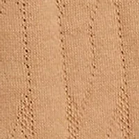 Girls 7-16 Quilted Cable-Motif Skirt