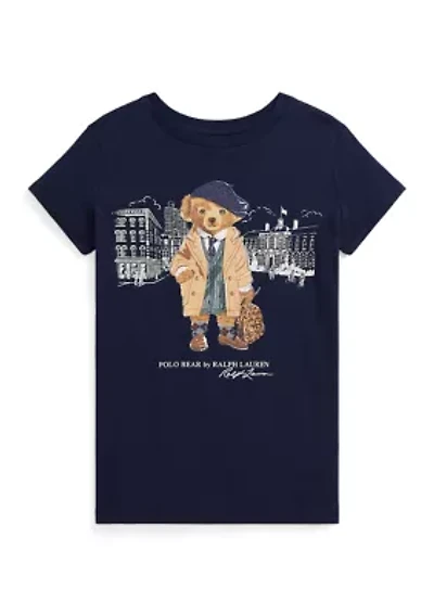 Girls 7-16 Polo Bear Cotton Jersey T-Shirt