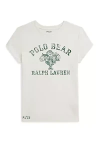 Girls 7-16 Polo Bear Cotton Jersey T-Shirt