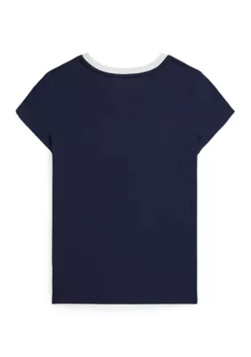 Girls 7-16 Logo Crest Cotton Jersey T-Shirt