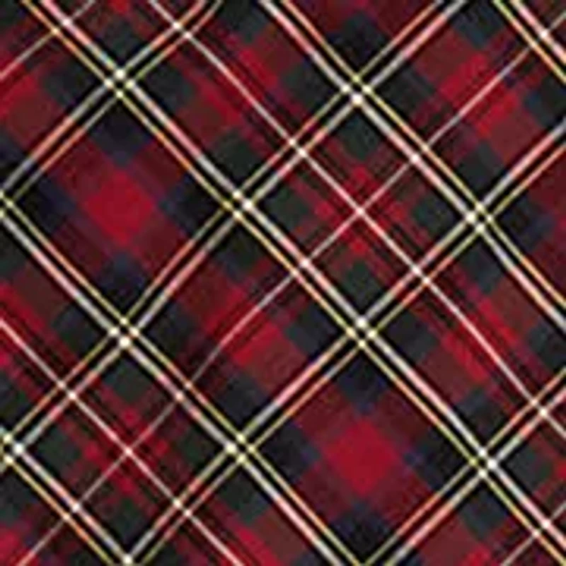 Girls 7-16 Plaid Ruffled Cotton Poplin Dress